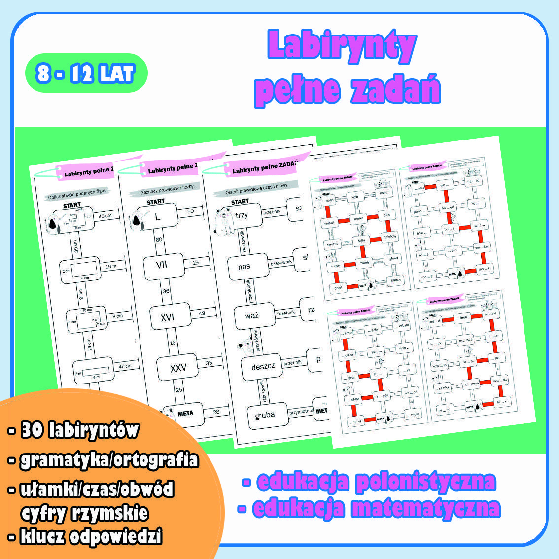 labirynty pelne zadań Labirynty pełne zadań