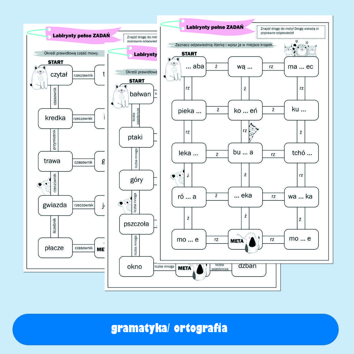 Labirynty pełne zadań