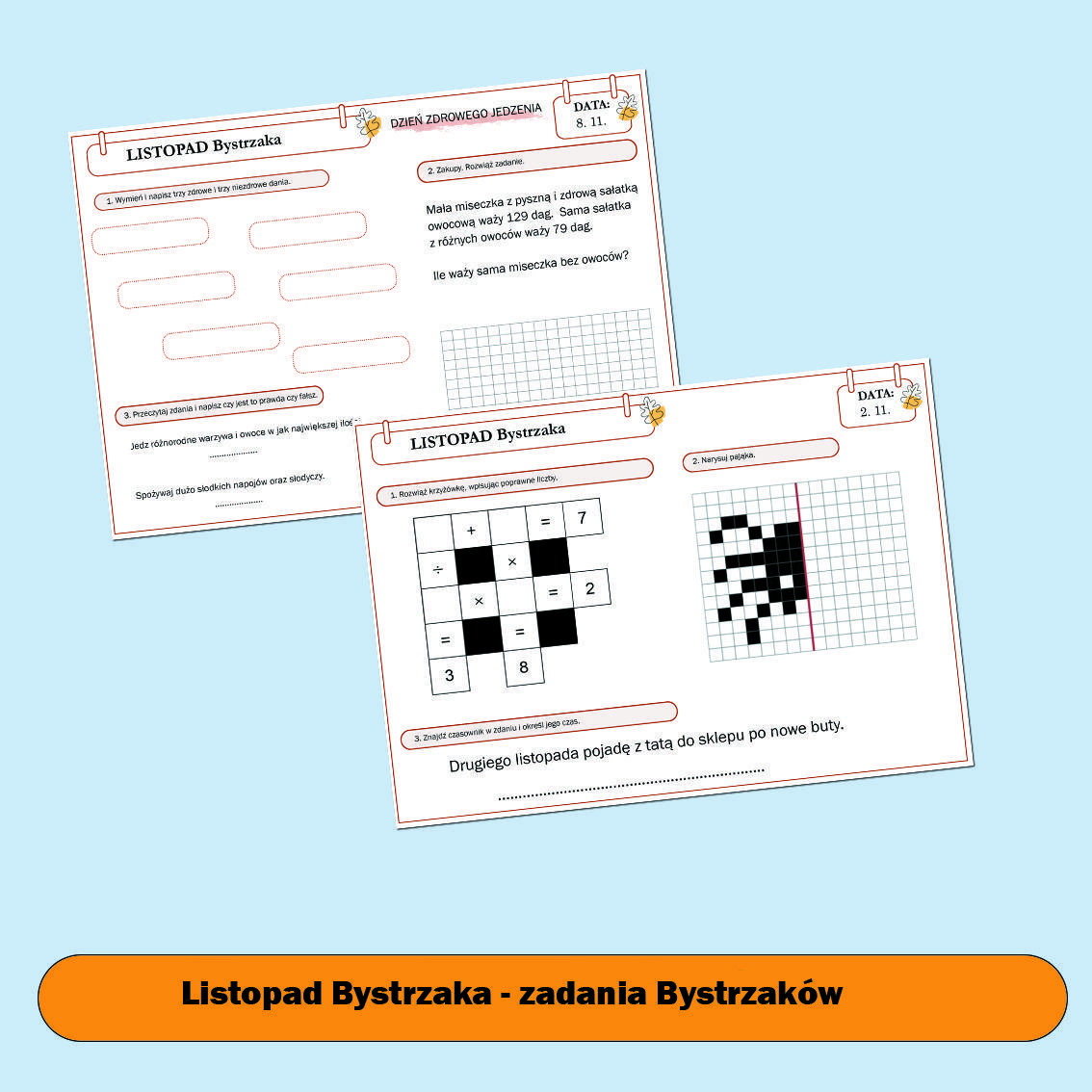 Listopad Bystrzaka (dla starszych).