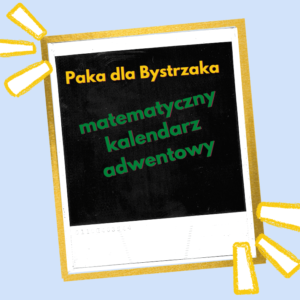 matematyczny kalendarz adwentowy
