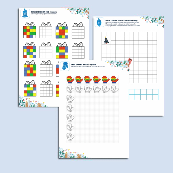 Matematyczny kalendarz adwentowy. Kodowanie. NOWOŚĆ!