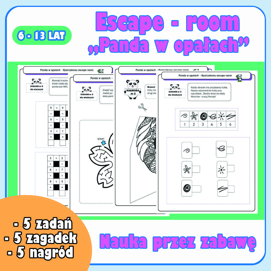 Strefa Tajemnic, czyli czas na misje- zagadki!