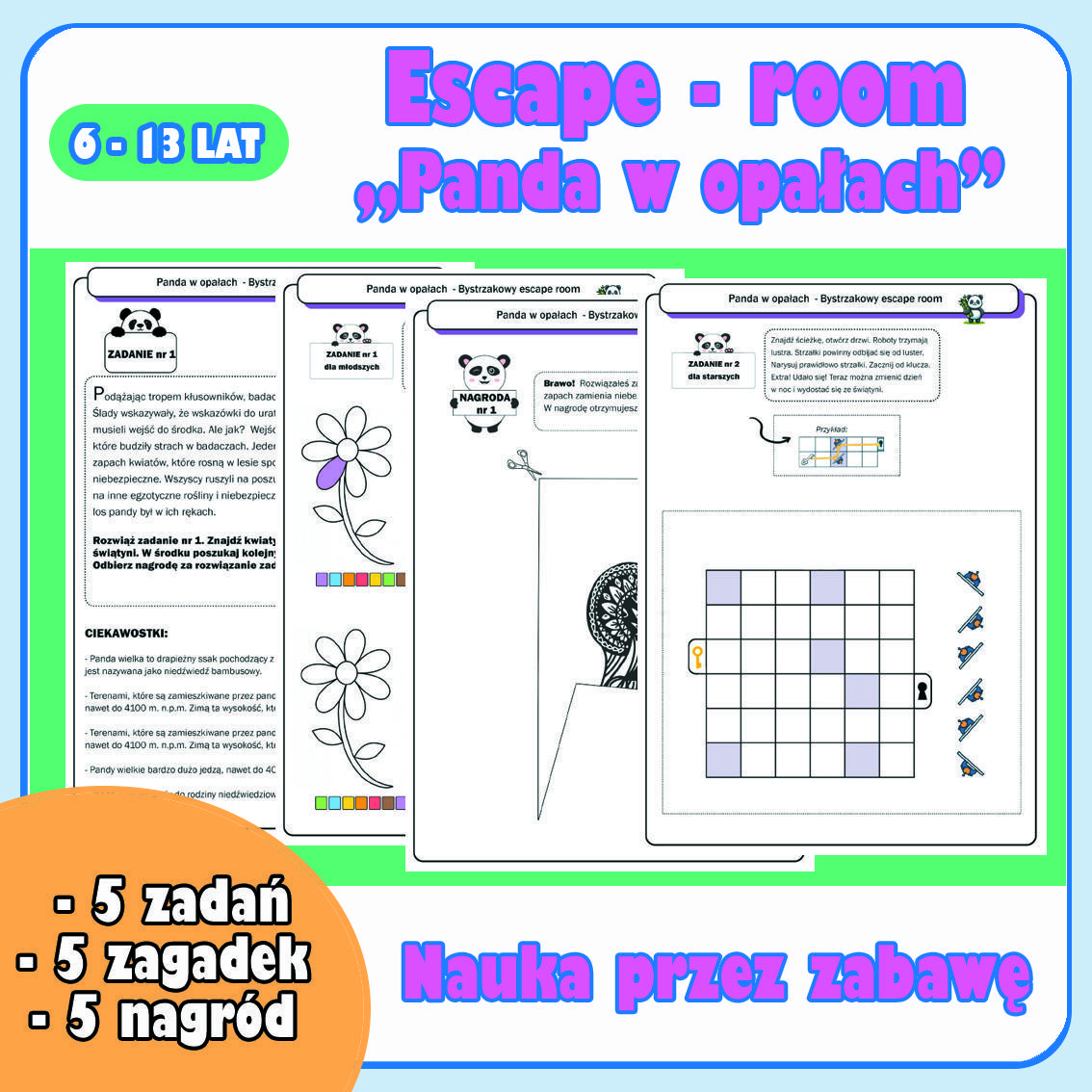 Strefa Tajemnic, czyli czas na misje- zagadki!