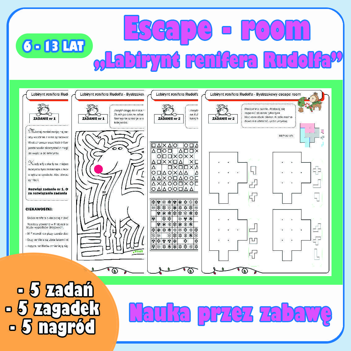 Strefa Tajemnic, czyli czas na misje- zagadki!