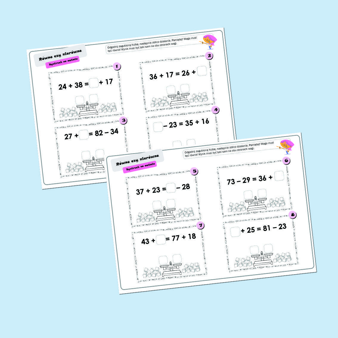 rowne czy nierowne Zrozumieć matematykę- plus!