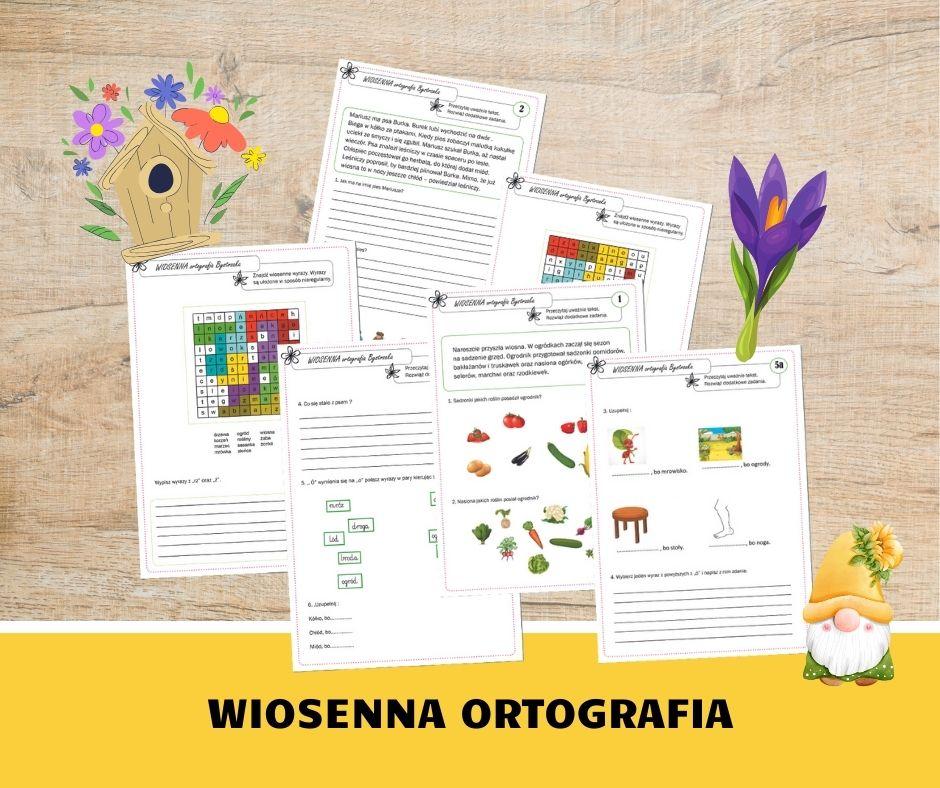 Wiosenna ortografia Bystrzaka.