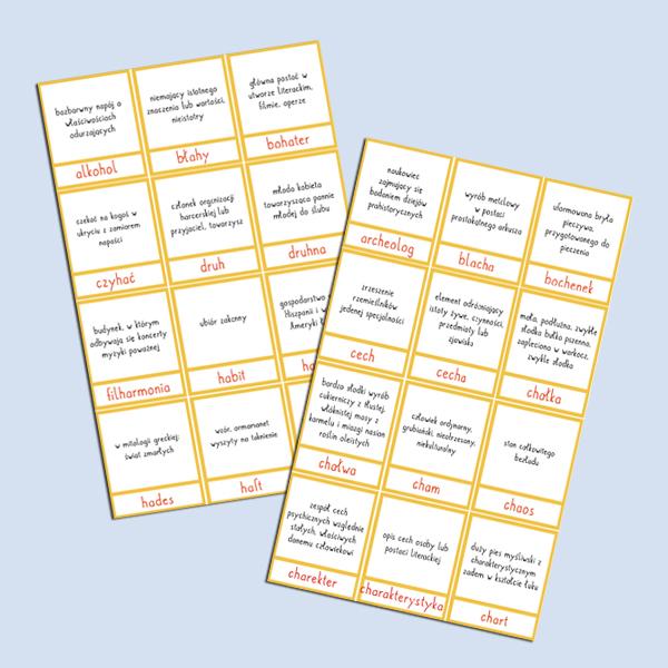 zgadnij ortowyraz ch i h