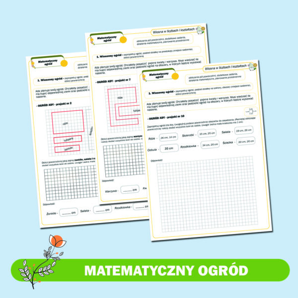 Matematyczny ogród - zadania z geometrii