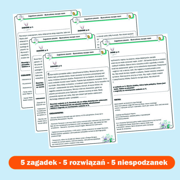 Zagubione pisanki - Bystrzakowy ESCAPE ROOM