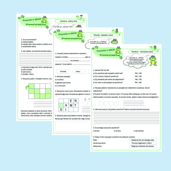 Przyroda w Akcji. 20 wyzwań od żabki Froci