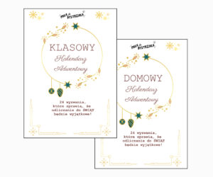 Etykieta- Klasowy i domowy kalendarz adwentowy Klasowy i domowy kalendarz adwentowy