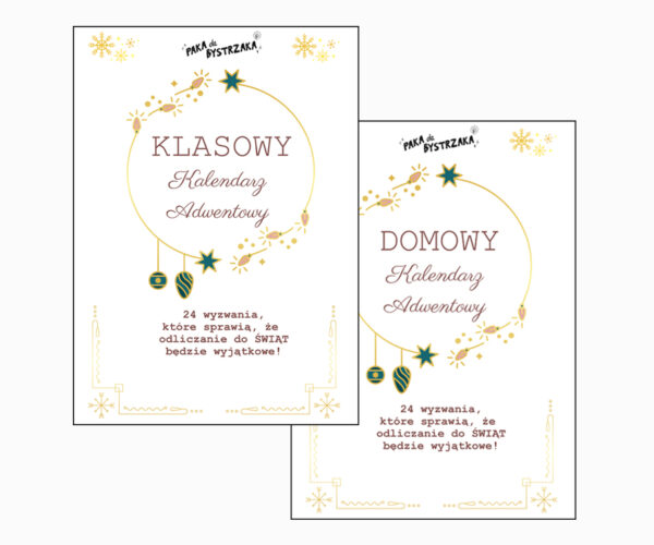 Klasowy i domowy kalendarz adwentowy
