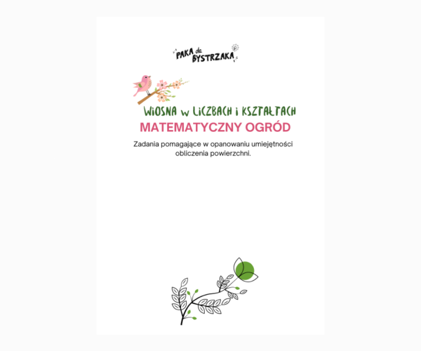 Matematyczny ogród - zadania z geometrii