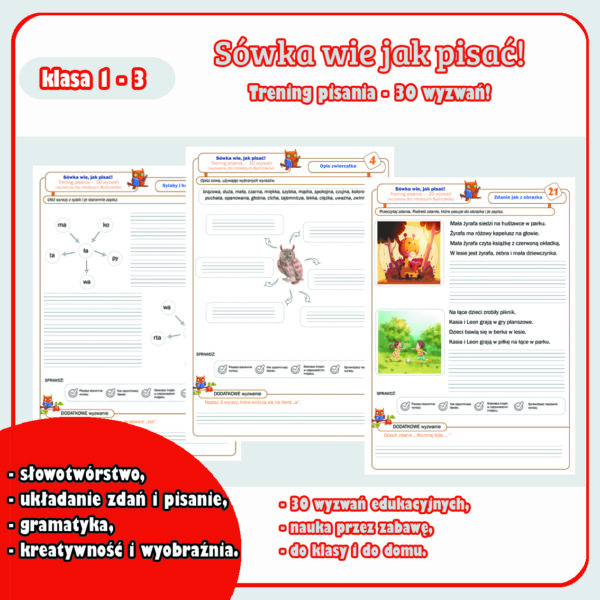 Sówka wie jak pisać 30 wyzwań!