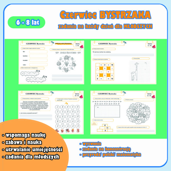 Czerwiec Bystrzaka dla młodszych