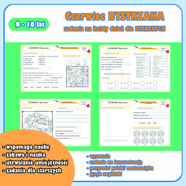 Czerwiec Bystrzaka dla starszych