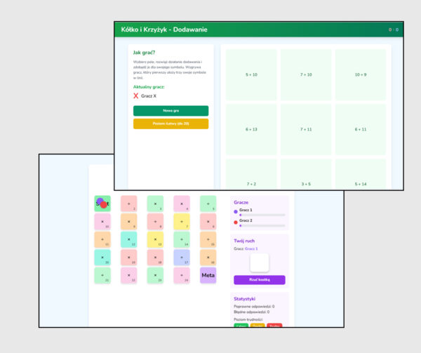 Matematyka na PLUS pełna gier interaktywnych!