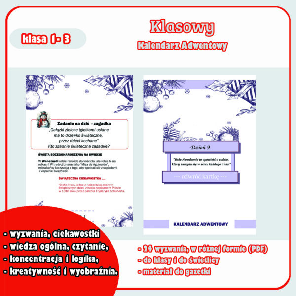 Klasowy Kalendarz Adwentowy