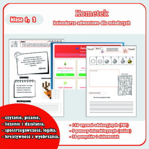 Kometek Kalendarze Adwentowe dla młodszych