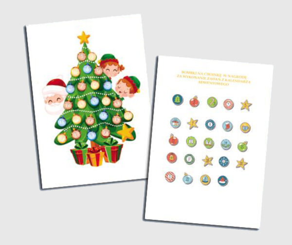 Kalendarz Adwentowy Ortografia - czas na naukę przez zabawę