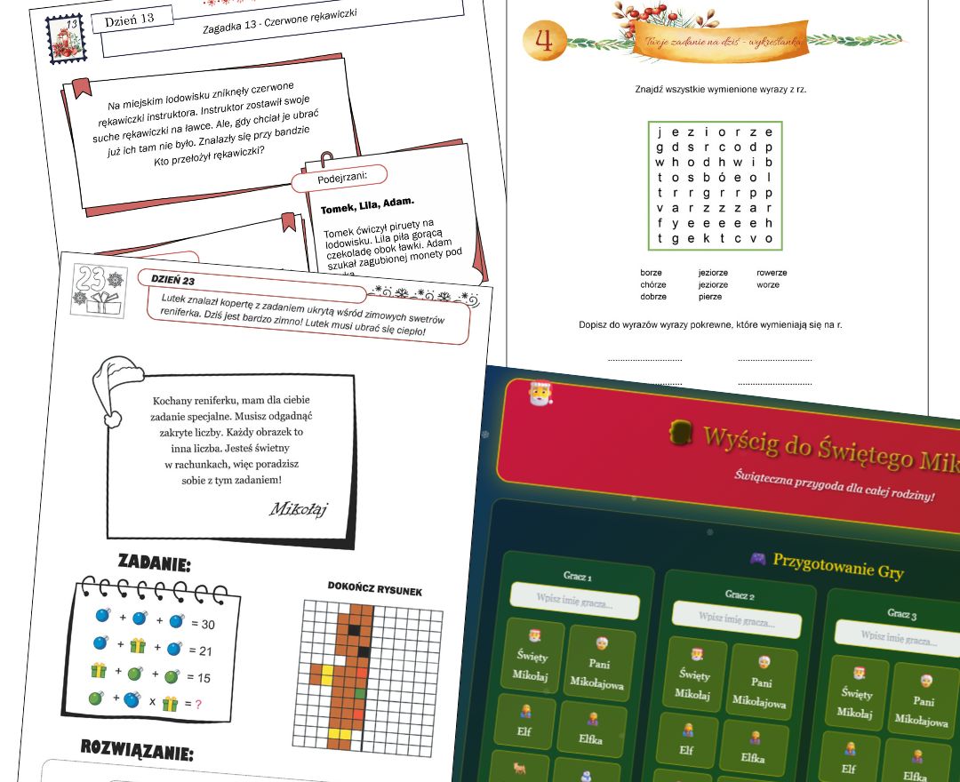 profesorek pakiet - spraw aby dziecko poczuło magię wiedzy w grudniu