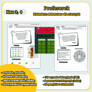 Profesorek Kalendarz Adwentowy dla starszych