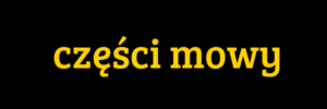 części mowy