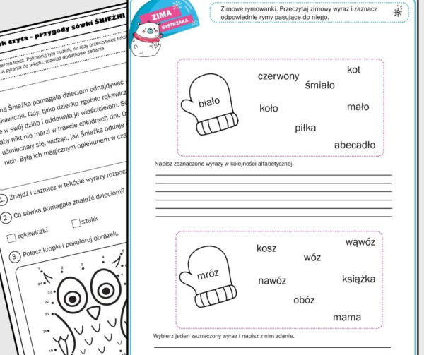 Idzie zima- czas na polski