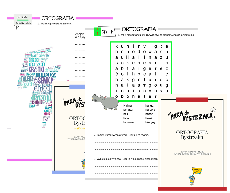 Ortografia Bystrzaka — kompletny zestaw